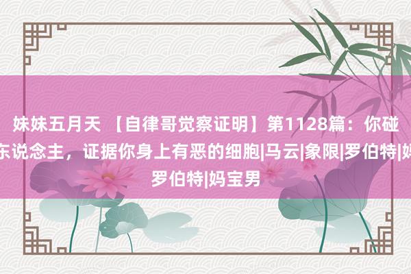 妹妹五月天 【自律哥觉察证明】第1128篇:你碰到恶东说念主,证据你身上有恶的细胞|马云|象限|罗伯特|妈宝男