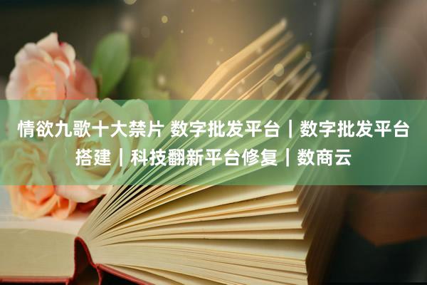 情欲九歌十大禁片 数字批发平台｜数字批发平台搭建｜科技翻新平台修复｜数商云